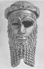 Голова Саргона Древнего Вход во дворец Саргона II История Шумера и Аккада - фото 100