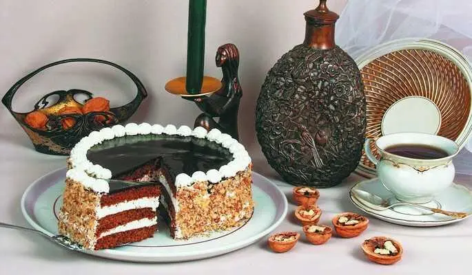 Продукты Для теста 1 стакан муки 2 стакана сахарного песка 4 яйца 1 - фото 459