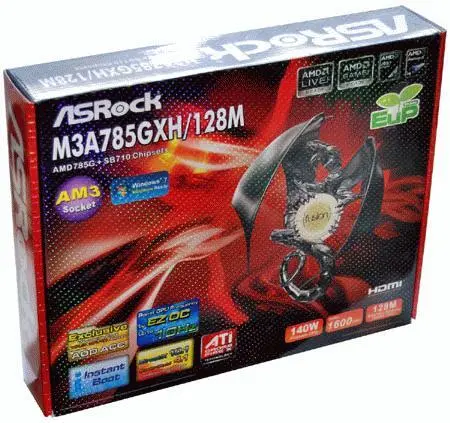 Характеристики ASRock M3A785GXH128M Знакомство Несмотря на невысокую - фото 36