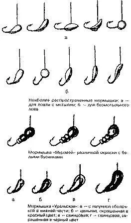 МОРМЫШКА МЕНЯЕТ ЦВЕТ Считают что на красную мормышку рыба клюет лучше но - фото 53