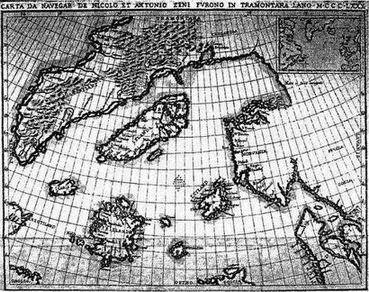 Карта Зено 1380г На карте Зено хорошо видна Гренландия контуры древней - фото 33