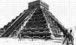 Пирамида в Чиченитце Мексика Снимок одной из пирамид атлантов которая - фото 61