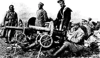 Пулеметный взвод с пулеметами Максим обр 1910 г на станках Соколова - фото 81