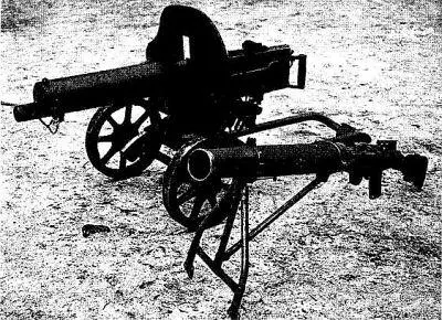 Станковый пулемет Максим обр 1910 г и ручной Льюис в 1920е годы стали - фото 181