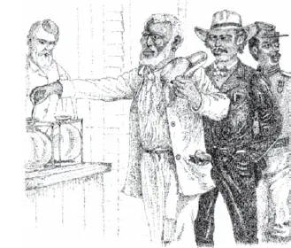 Первое голосование Литография напечатанная в Харперс в ноябре 1867 г - фото 41