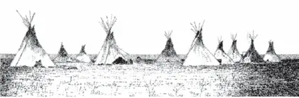 Индейское поселение шайенов Однако к середине XIX века взгляды белых - фото 45