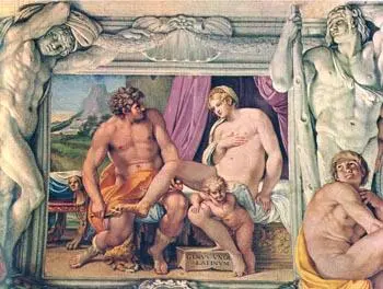 Аннибале Карраччо Венера и Анхиз Повидимому неудовлетворенные постоянными - фото 10