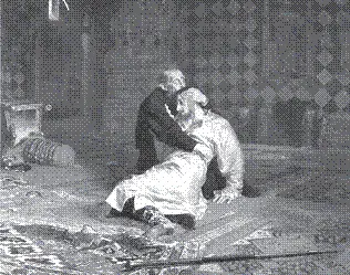 И Репин Иван Грозный и сын его Иван 16 ноября 1581 года 1885 г Начало - фото 12