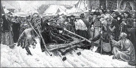 В Суриков Боярыня Морозова 1887 г Спустя два века в 1887 году на XV - фото 20