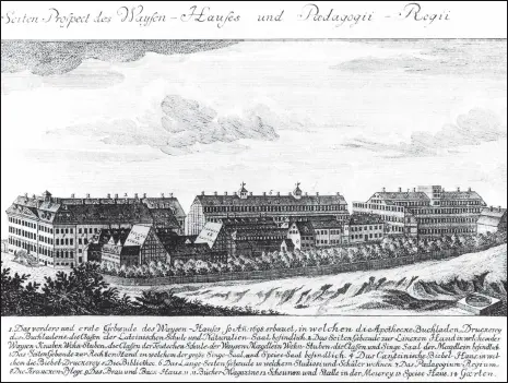Здания учреждений Франке в середине XVIII в Христиан Вольф 16791754 - фото 46