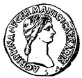 Монета с изображением Агриппины старшей Вообразите археологи во время - фото 52