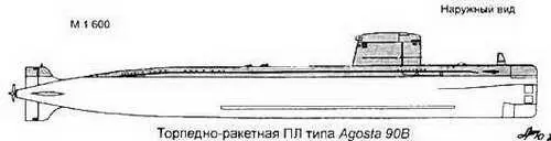 Основные ТТХ Водоизмещение т надводноеок1800 подводное2075 Длина - фото 311