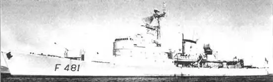 ФРЕГАТ COMANDANTE HERMENEGILDO CAPELO Название Заводстроитель Закладка Спуск - фото 193