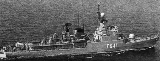 ФРЕГАТ EL SUEZ Название Заводстроитель Закладка Спуск на воду Вступление в - фото 87