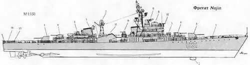 1 РБУ1200 2 Обтекатель антенны ГАС Star Horn 3 100м АУ 4 57мм АУ 5 - фото 227