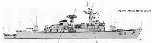 1 114мм AV 2 Колонки УАО WY1 2261 3 АП навигационном РЛС Decca 4 Al I - фото 344