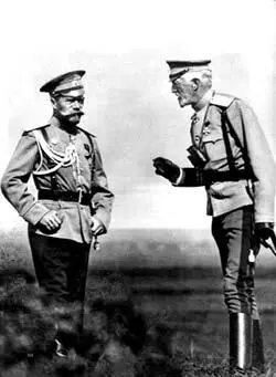 Николай II и великий князь Николай Николаевич на манёврах 1913 г Великий - фото 68