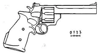 Рис 5 Спортивный револьвер ТОЗ49 Рис 6 Разрез револьвера ТОЗ49 1 - фото 5