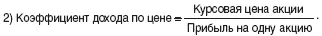 Коэффициент характеризует доходность данных акций Он показывает во сколько - фото 36