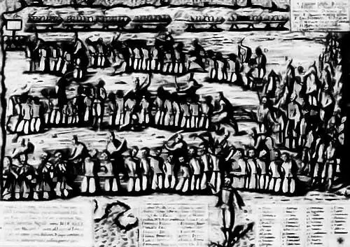 Массовые казни христиан в Японии 1640 г Гравюра из трактата А Ф Кардима - фото 129
