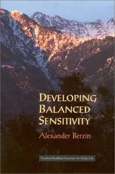 Александр Берзин - Развитие сбалансированной чувствительности: практические буддийские упражнения для повседневной жизни (дополненное второе издание)