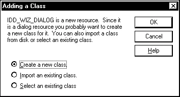 Рис 320 Диалоговая панель Adding a Class Переведите переключатель диалоговой - фото 75