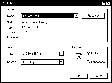 Рис 410 Стандартная диалоговая панель Print В приложении Multi есть даже - фото 88