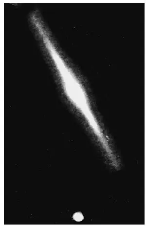 Рис 38 Галактика NGC 4762 типа S0 наблюдаемая с ребра Физическая природа - фото 37
