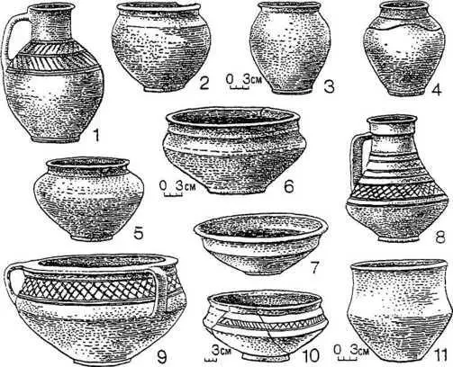 Рис 30 Гончарная керамика Черняховской культуры 1 Губинцы 29 - фото 32