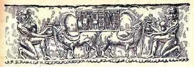 Отпечаток аккадской печати с именем Саргона I Среди стран Передней Азии - фото 10