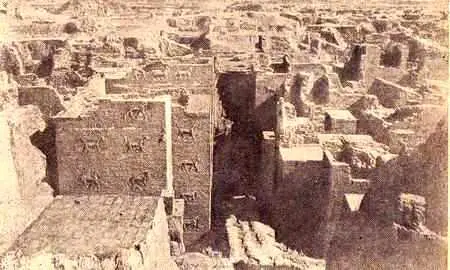 Развалины Ворот богини Иштар в Вавилоне Навуходоносор умер в 562 г Его - фото 151
