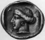 Аркадская монета АРКАДИЯ центральная область Пелопоннеса окруженная со - фото 45