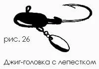 Есть еще один тип тейлспиннера предполагающий использование джигголовки - фото 27