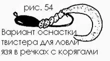 Это может быть твистер оснащенный по одному из вариантов со скрытым жалом - фото 55