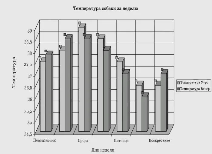 Рис 6 Стандартная объемная гистограмма со всеми основными линиями сетки - фото 6