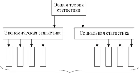 Отраслевые статистики Рис 11 Структура статистической науки Общая теория - фото 1