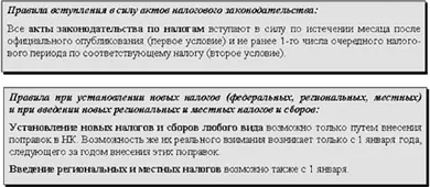 Следует знать что акты устанавливающие новые налоги и или сборы - фото 68