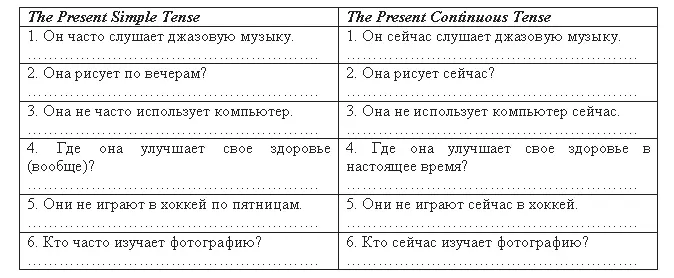 11 Ask General Questions Give negative answers Задайте общие вопросы - фото 56