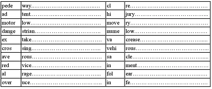 3 Make sentences with the two words given Составьте предложения используя - фото 182