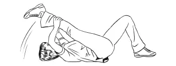 Г Исходное положениележа на спине руки согнуты в локтях и расположены над - фото 104