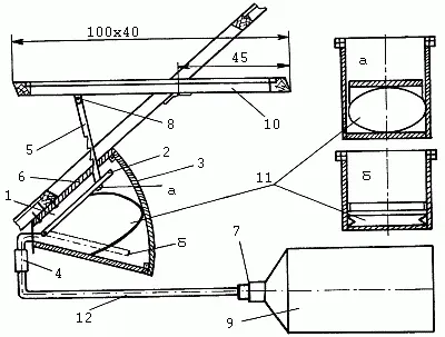 Рис 39 Устройство для автоматического регулирования температуры в парнике 1 - фото 40