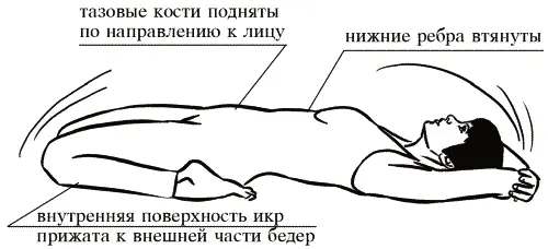 ЧАТУРАНГА ДАНДАСАНА Поза Планки Исходное положение Лежа на полу лицом вниз - фото 178