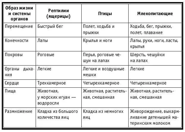 Тематическое и поурочное планирование по биологии 7 класс - изображение 402