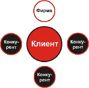 Это клиентоцентрированная система В ее центре расположен Его Величество - фото 13