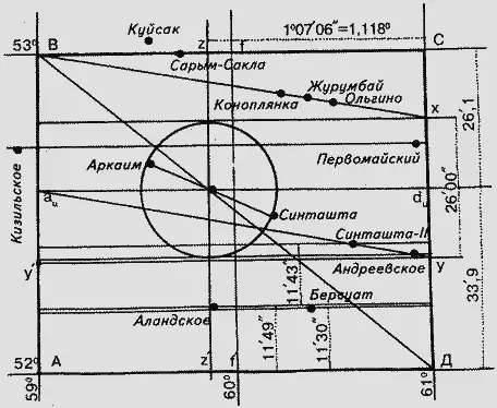 Рис 116 Линейная структура геодезического полуквадрата ABCD Полезно - фото 129