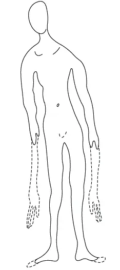 Рис 1 Так можно удлинить энергетические кости рук ног позвоночника и таза - фото 1