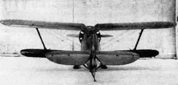 Первый опытный ЦКБ3 И15 у ворот авиазавода 39 зимой 193334 г В - фото 94