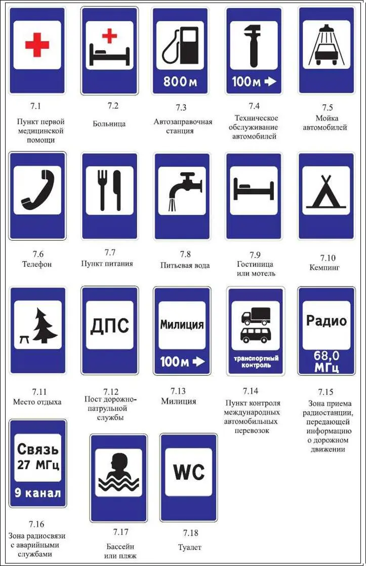 ЗНАКИ ДОПОЛНИТЕЛЬНОЙ ИНФОРМАЦИИ ТАБЛИЧКИ ДОРОЖНАЯ РАЗМЕТКА - фото 217