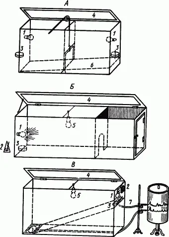 Рис 91 Камеры для исследования условных рефлексов у мелких грызунов А с - фото 114
