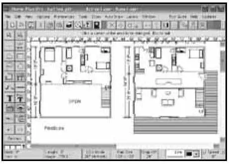 В отличие от предыдущих программ чертежник Home Plan Pro явно тяготеет не к - фото 75